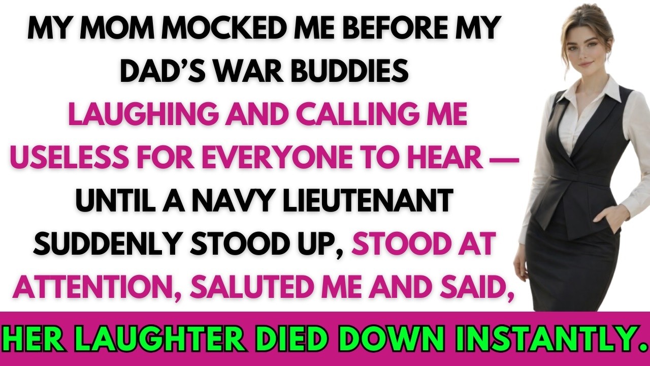 My Mom Mocked Me Before My Dad&rsquo;s War Buddies&mdash;Until A Navy Lieutenant Stood Up And Saluted, &lsquo;Admiral&rsquo;