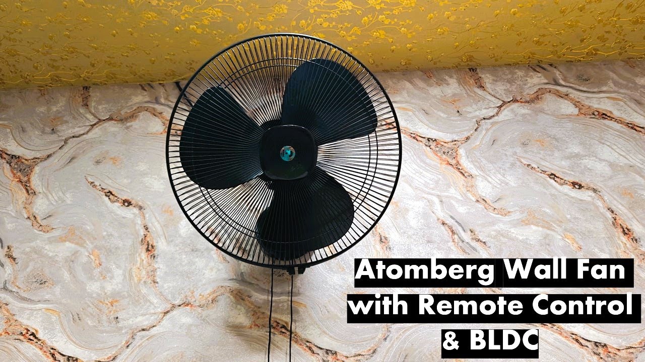 Atomberg Wall Fan with Remote Control & BLDC Technology Atomberg Renesa 400mm