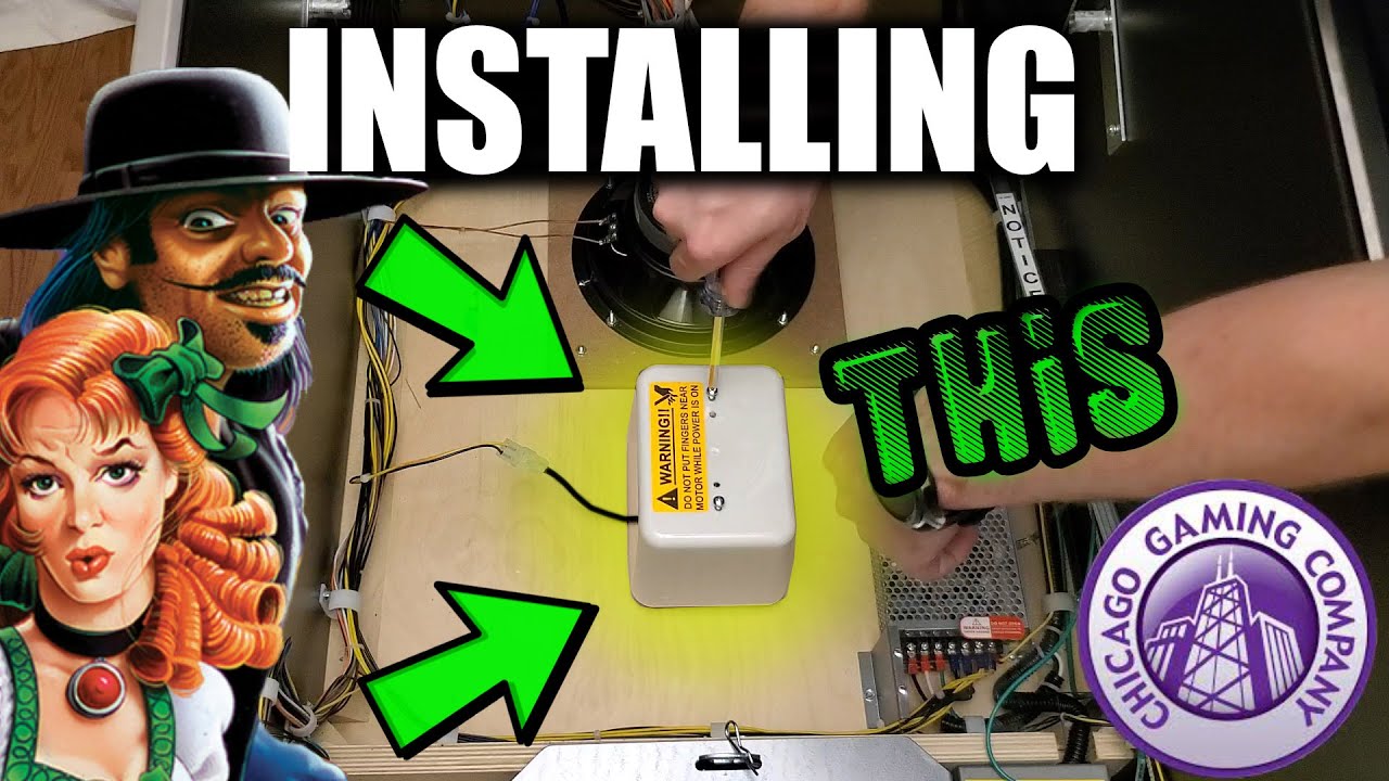 How to Install Your Chicago Gaming Company Shaker Motor