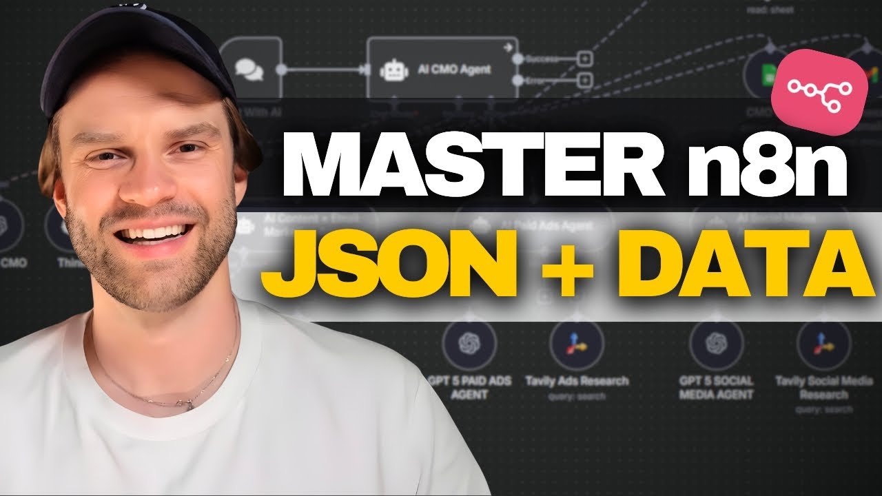 Learn n8n JSON & Data Transformation (Must Have n8n Skill)