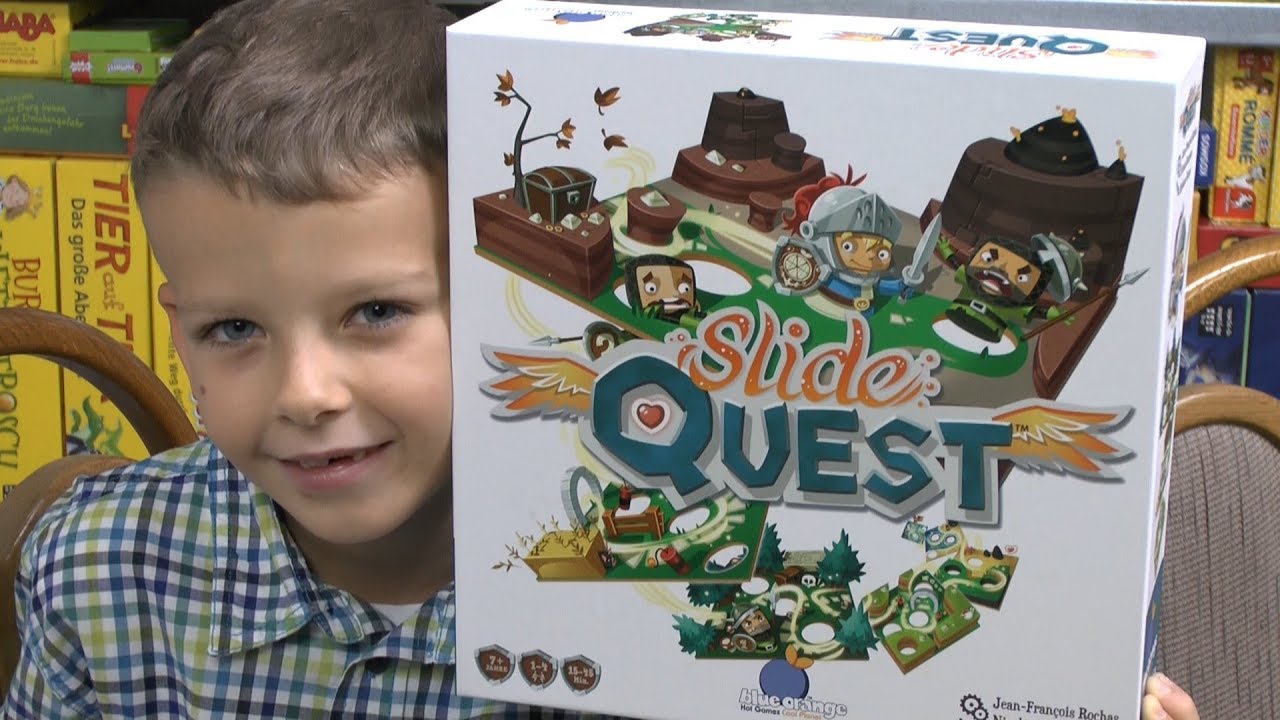 Slide Quest (Blue Orange / asmodee) - ab 7 Jahre - Hingucker Spiel!