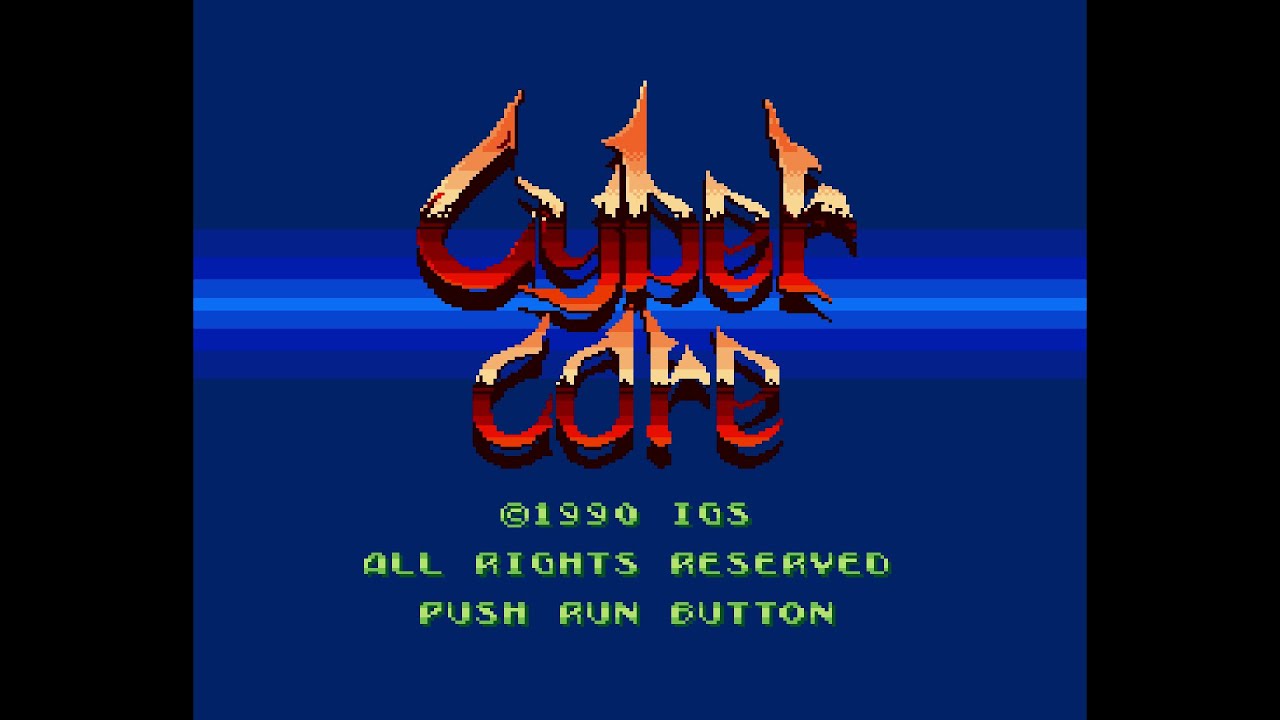 CYBER CORE (サイバーコア). [PC Engine - Hucard]. 1CC. No Death. 60Fps.