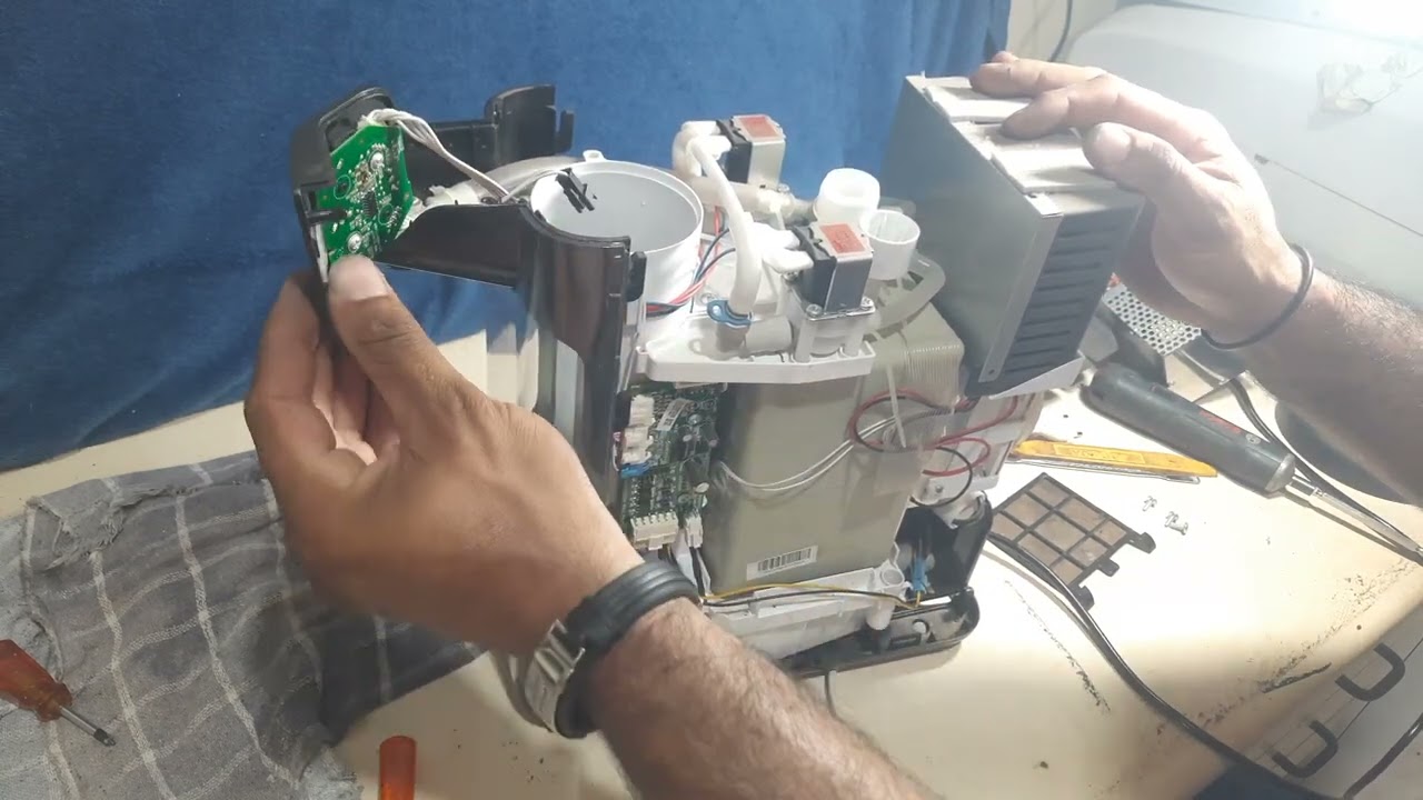 Purificador da Electrolux pe12g desmontando, pressão fraca e seus problemas parte02