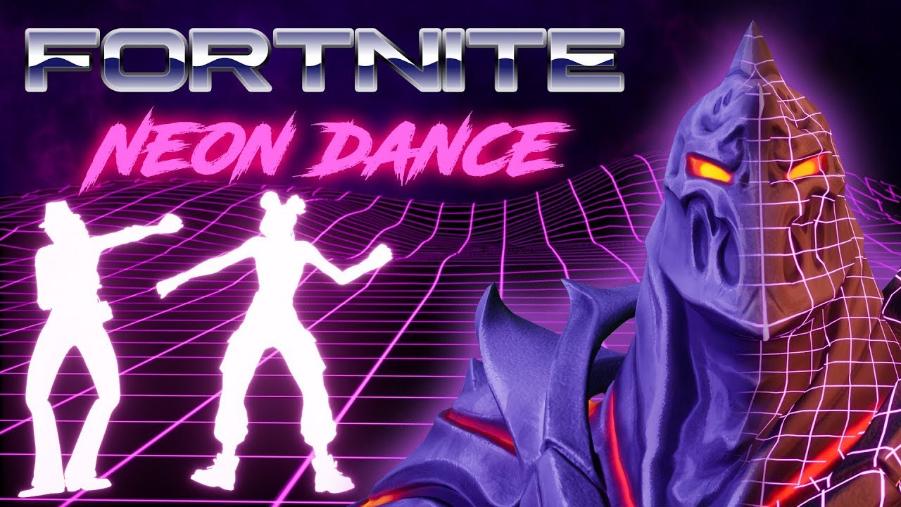 Fortnite Neon Dance #2. Electro Swing Emote