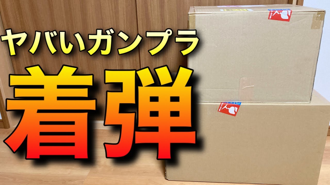 【ガンプラ】デカすぎる箱が着弾！衝撃の中身に言葉を失う・・・チャンネル登録者3万人記念と4周年記念の倍返し弾！