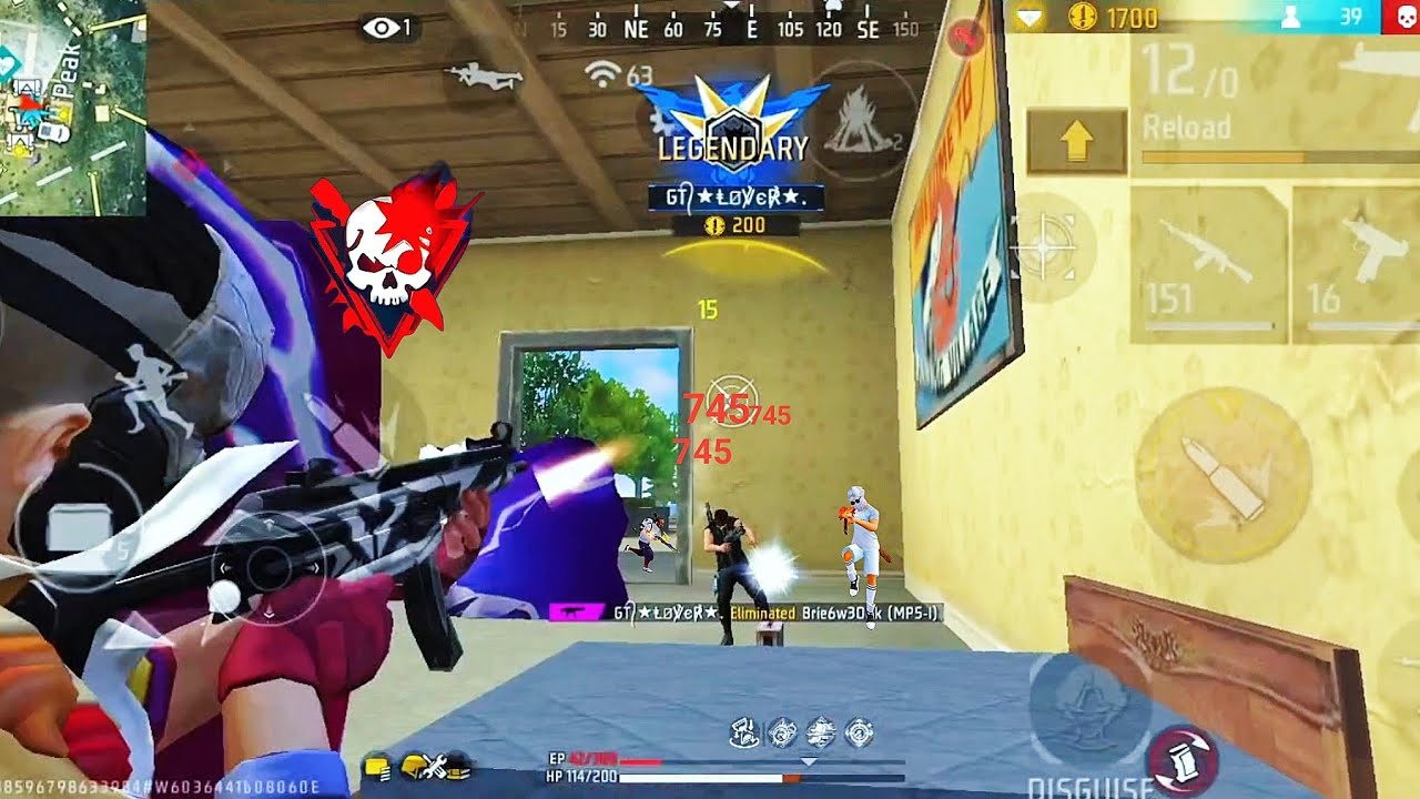 🔴 Free Fire Ranked Gameplay ⚡Bhukamp Macha Diya ⚡#freefire #viral #freefireviral 
