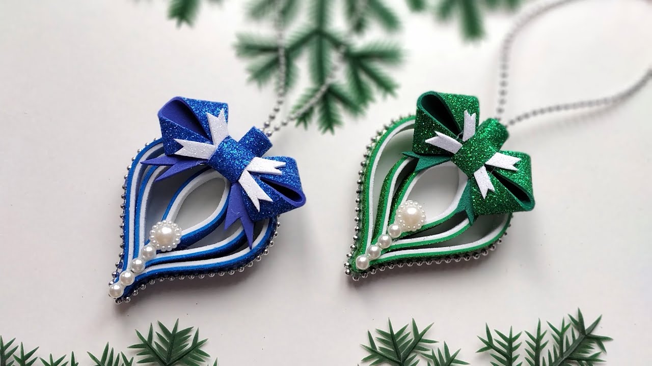 DIY 🎀 ИГРУШКИ НА ЁЛКУ своими руками | Christmas decoration | Christmas tree toys