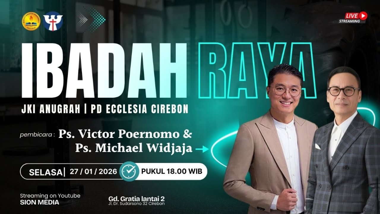 IBADAH PD ECCLESIA CIREBON | Selasa, 27 Januari 2026