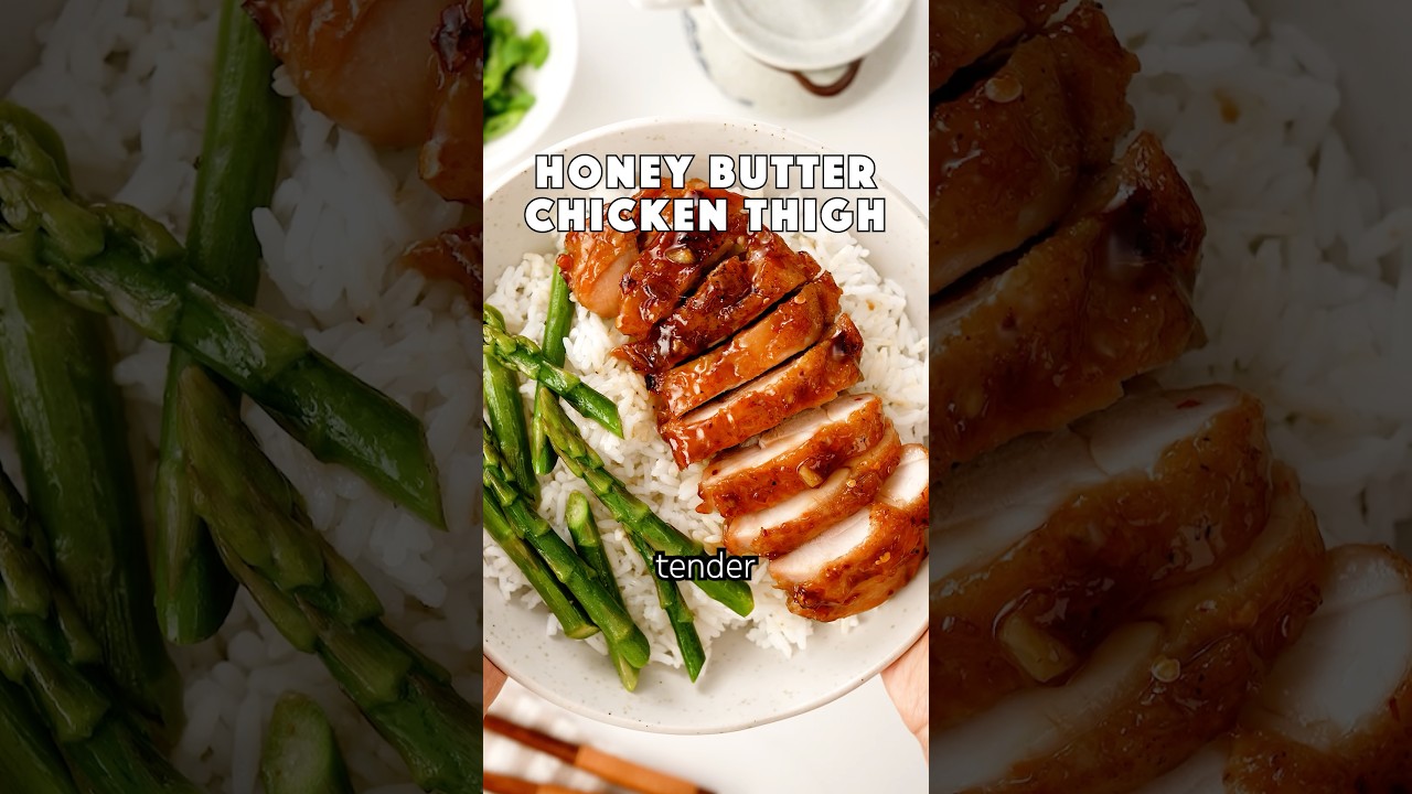 You&rsquo;ve gotta try this crispy sticky chicken thighs.
