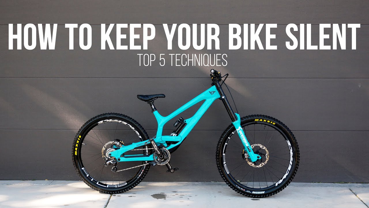 Top 5 Ways to Keep your Mountain Bike Running Silent | MTB Tutorial