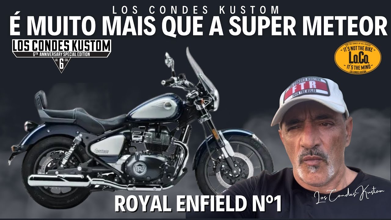 É muito mais que a Super Meteor 650 - Uma estrada para quem gosta de curva