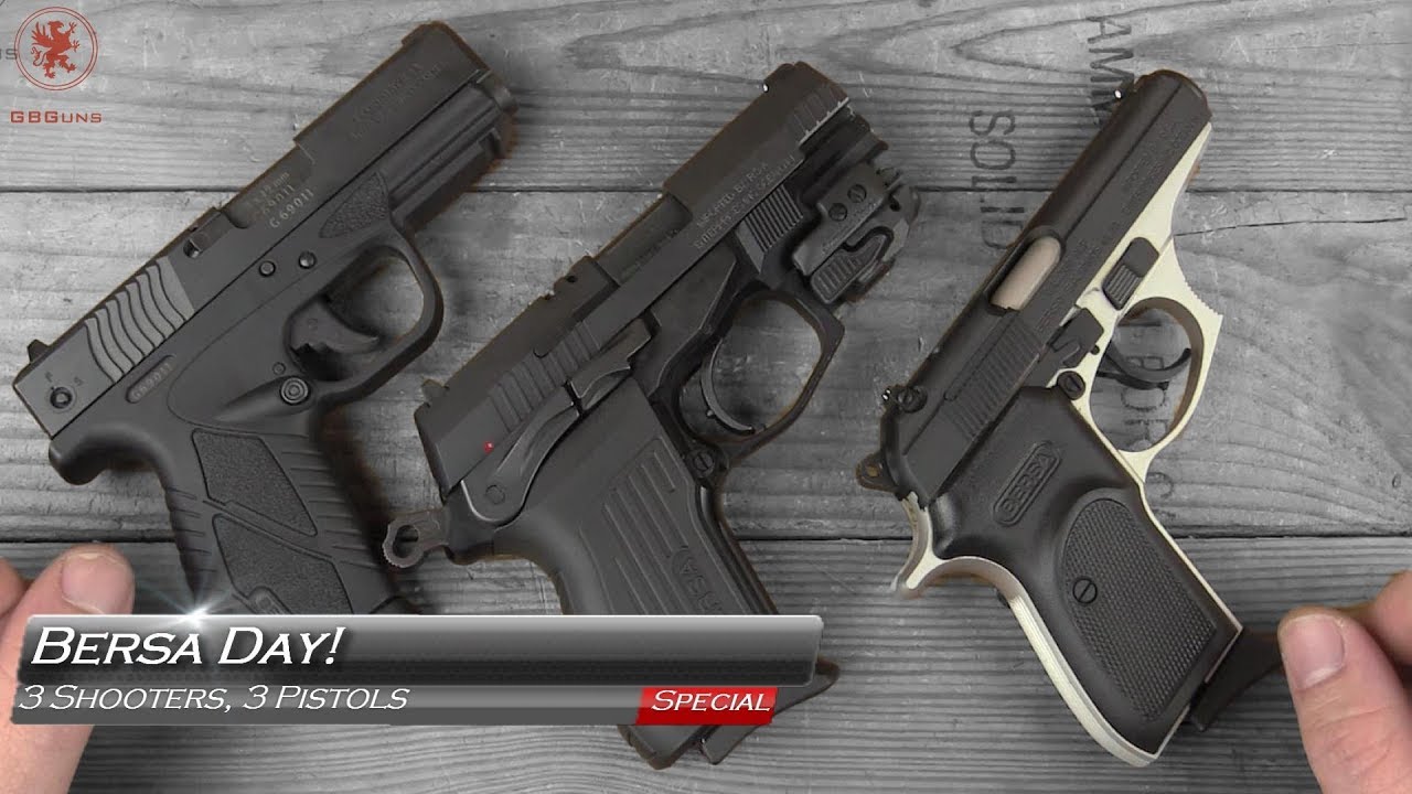 Bersa Day TPR9C BP9CC and Thunder 380
