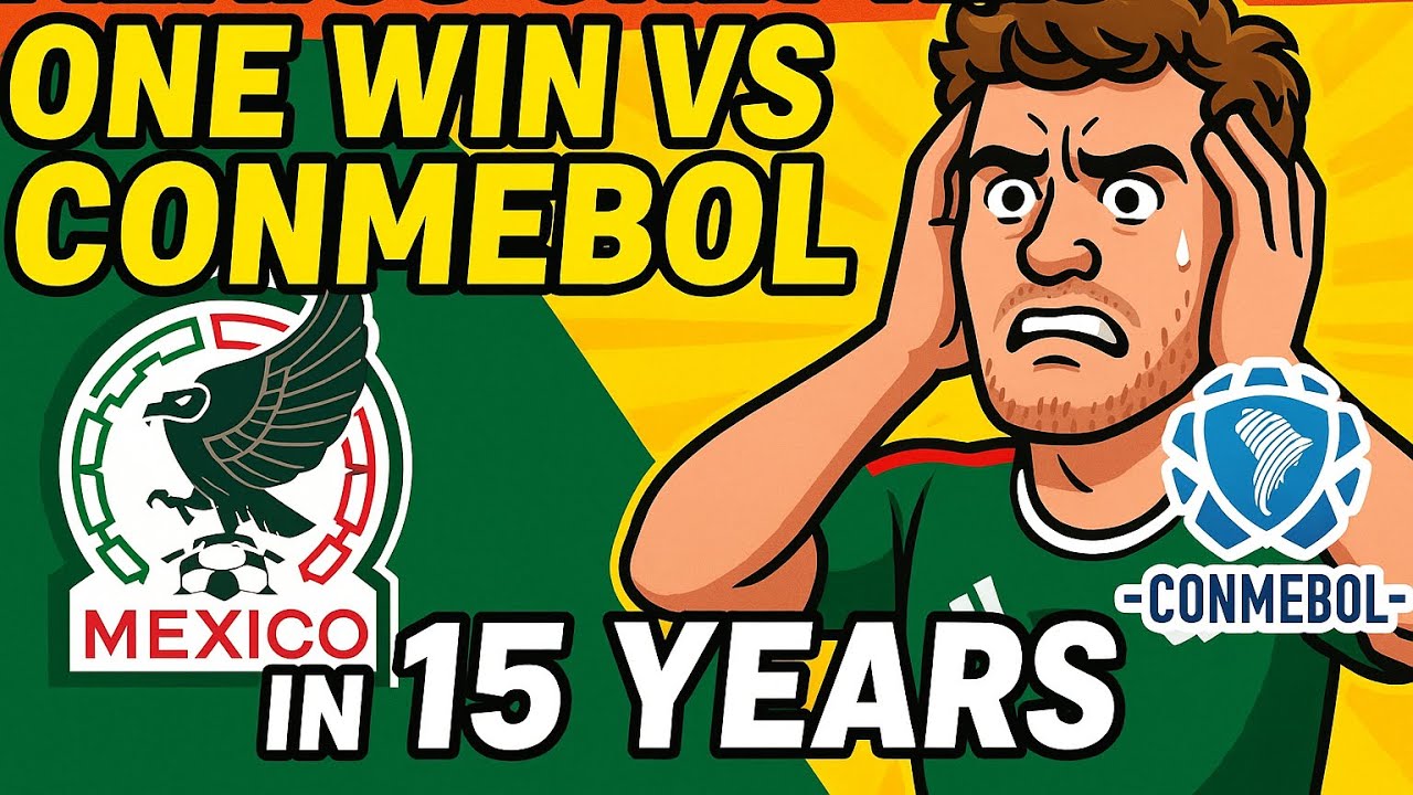 1 победа над КОНМЕБОЛ за 15 лет!