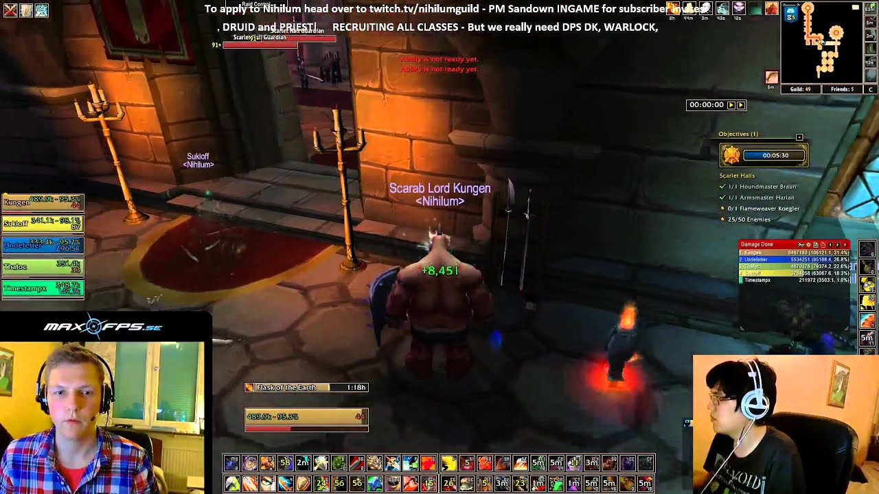 World Record Scarlet Halls run!