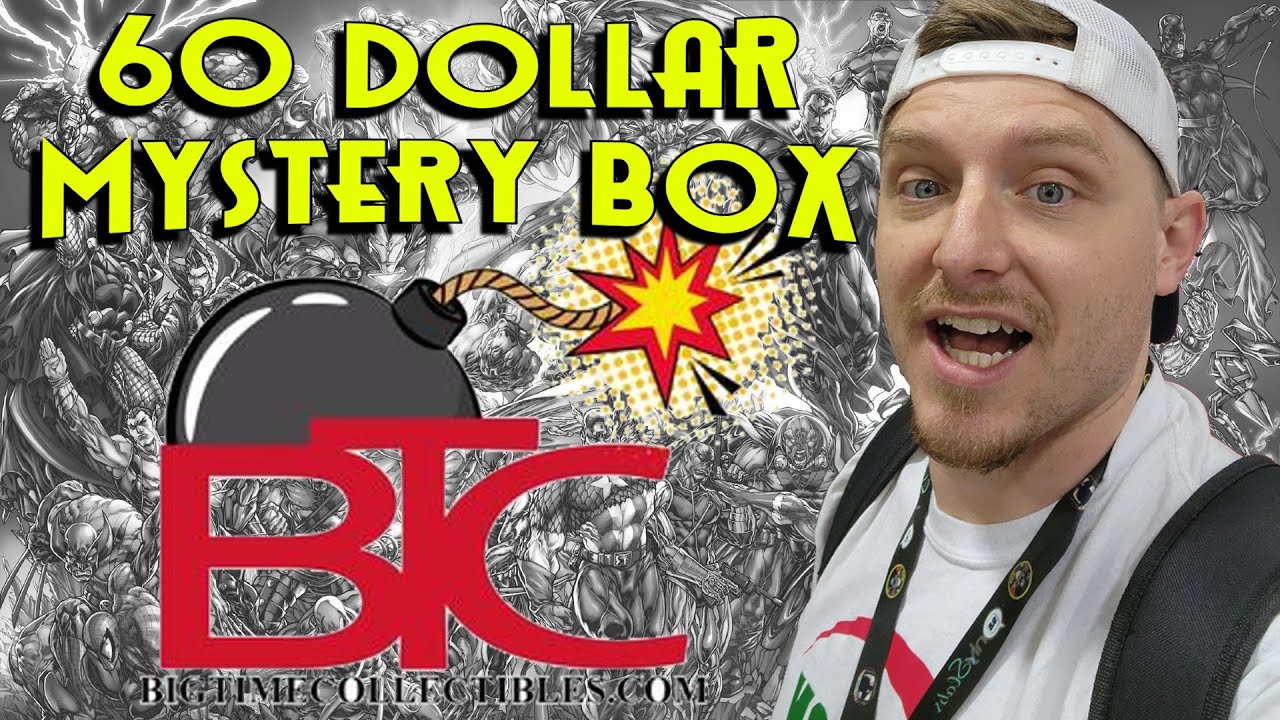 Unboxing a 60 Dollar Comic Book Mystery Box From Big Time Collectibles