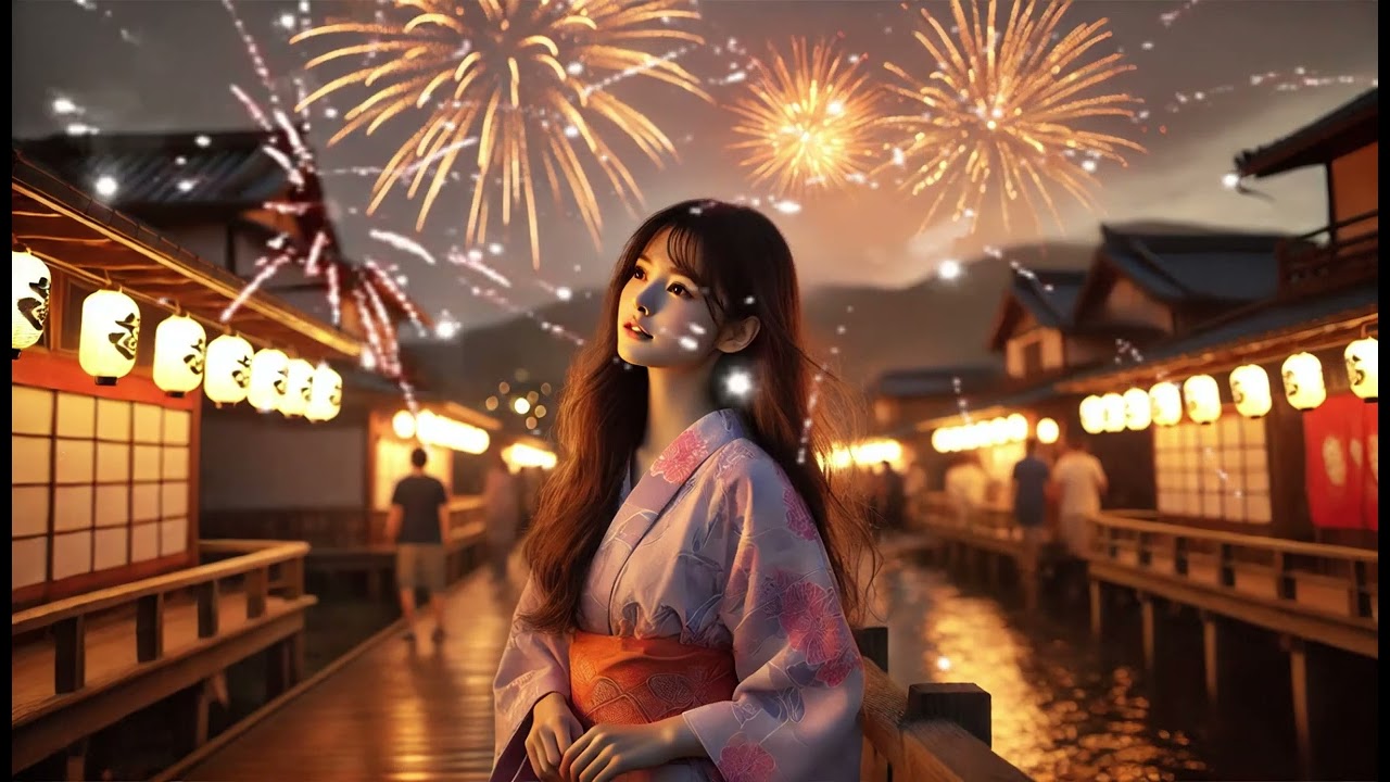Fireworks Night Lofi - Relaxing Beats for Sleep and Study