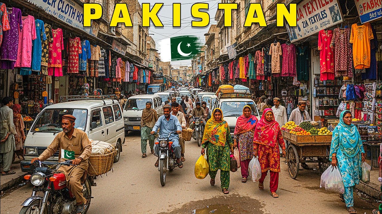 Pakistan Street Life | Exploring Local Bazaars, Street Food And Culture 