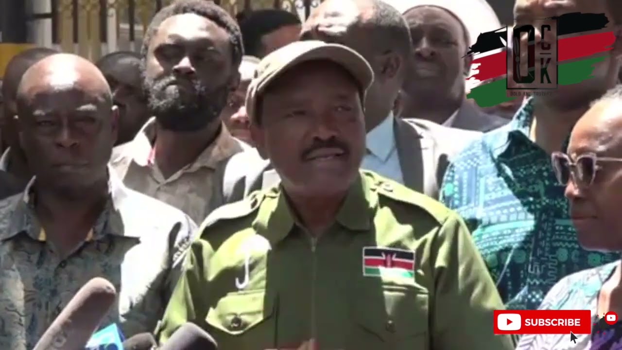 🔥Kalonzo Reveals How A Killer Squad Travelled from Nairobi to finish Gachagua in Othaya