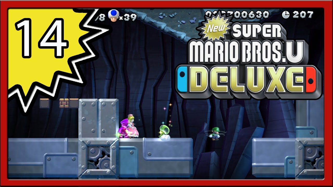 New Super Mario Bros. U Deluxe - Part 14 (4-Player)