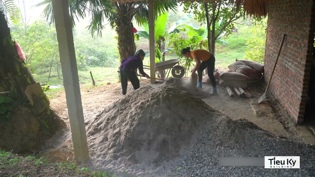 Full Process: One Girl Builds Her Dream House in 60 Days