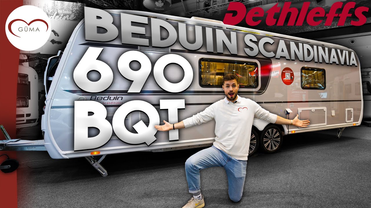Dethleffs Beduin Scandinavia 690 BQT ❗ | 75.000 EURO Tiny-House auf Rädern 🔥 | CMT 2023 | GÜMA TV