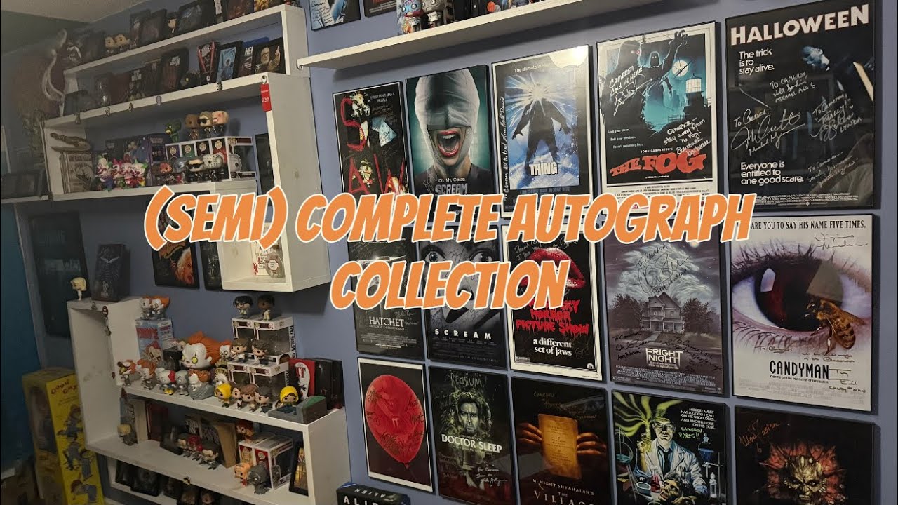 (Semi) Complete Autograph Collection (100+ Items)