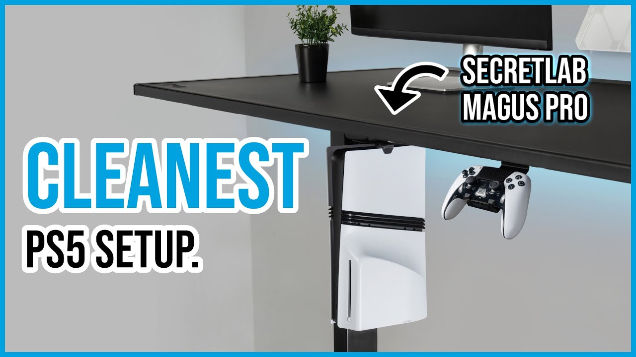 Скрытое крепление для PS5? Этот стелс-мод меняет всё 👀 &mdash; Установка с Secretlab Desk