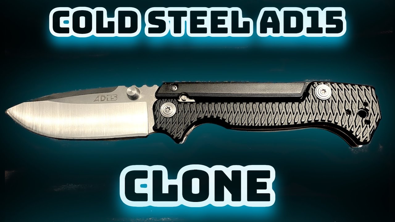 Cold Steel AD15 Knife Clone Unboxing and Review from DHgate