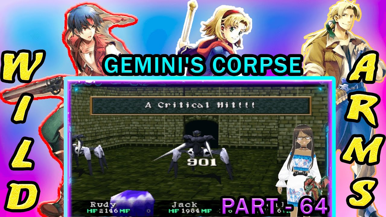 Wild Arms Walkthrough | Gemini's Corpse | Part 64🐲