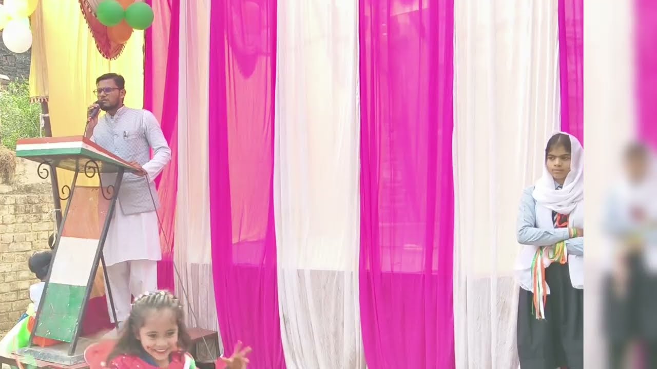 Director of Indian Public School Sikandarpur || Abdullah Sir || 26 January || Teacher speech 