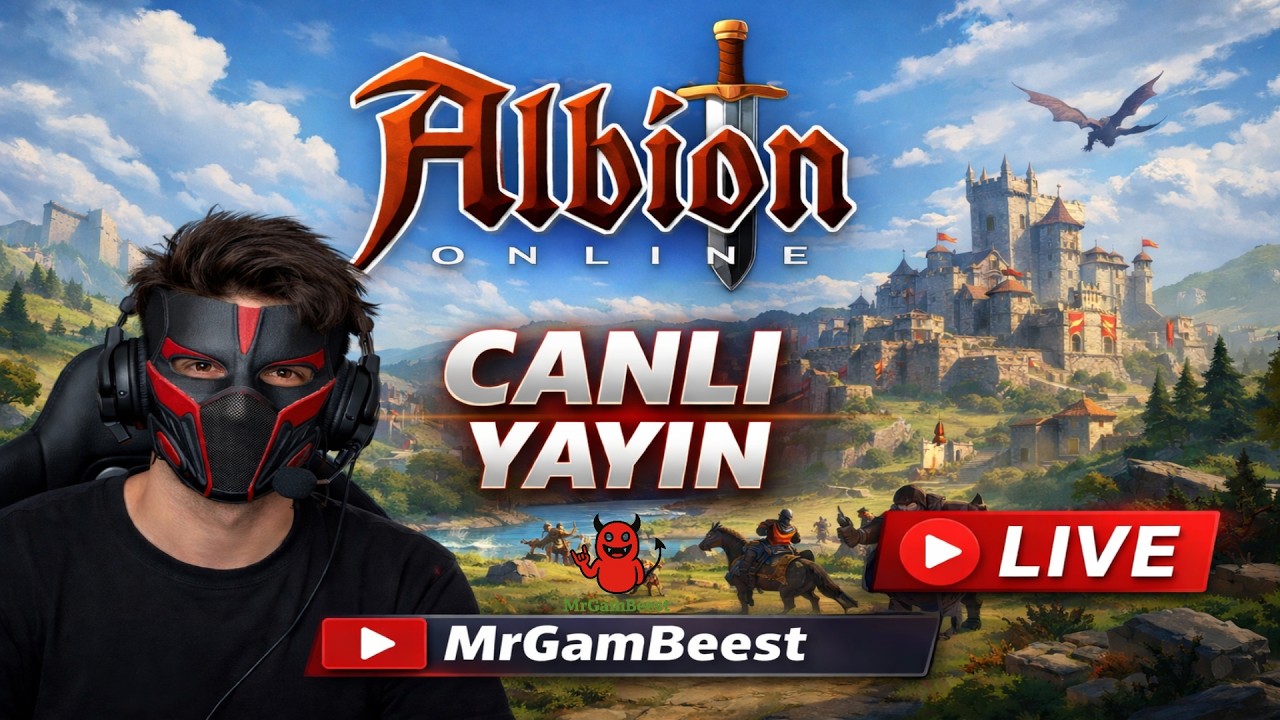 🔴 Albion Online | Yeni Hesap, Yeni Macera (No Commentary) #live #canlıyayın