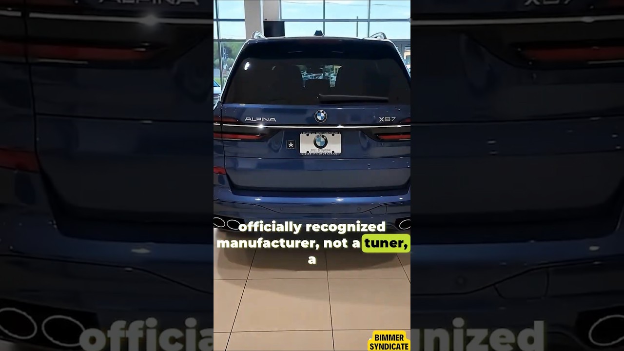Что такое Alpina? Секретный бренд роскошных автомобилей BMW #alpina #bmw #automobile #bmwmseries