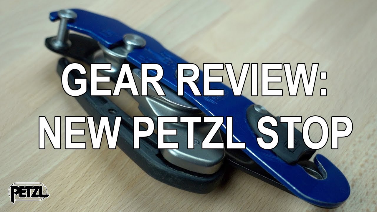 Новое спусковое устройство Petzl Stop