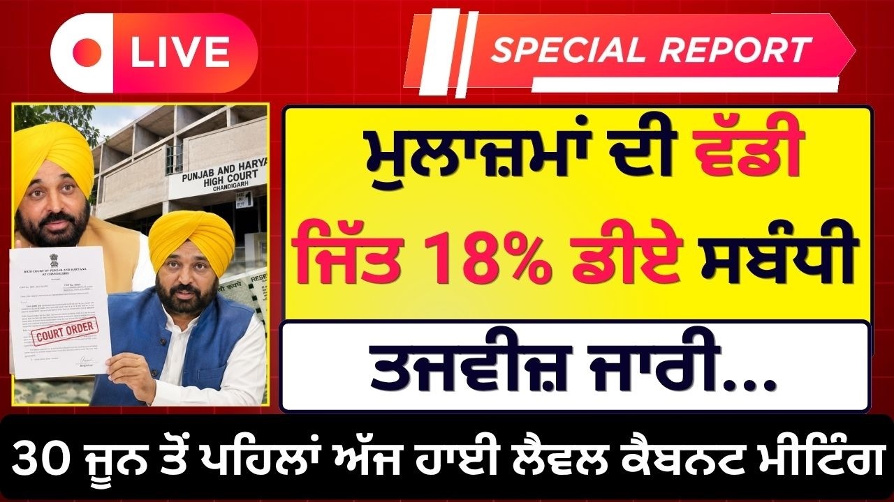 Punjab 6th pay commission latest news || 6th pay commission || Pay Scales & Salary Hike DA & OPS