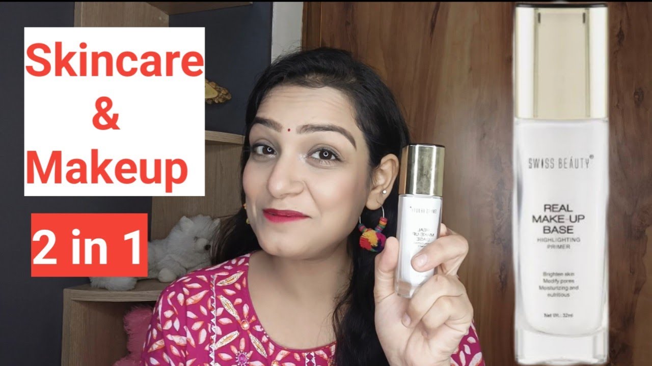 Swiss Beauty Real Makeup Base Highlighting Primer | Benefits & Uses | Glowing Makeup | Deeksha Arora