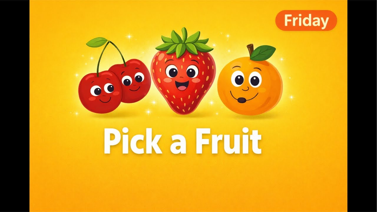 Pick a Fruit 🍒 Your Affirmation, Scripture & Encouragement | Friday Blessing