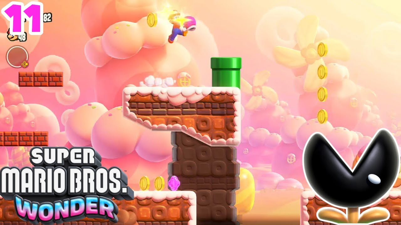 Let's Play Super Mario Bros. Wonder #11: Die letzten Blüteninseln