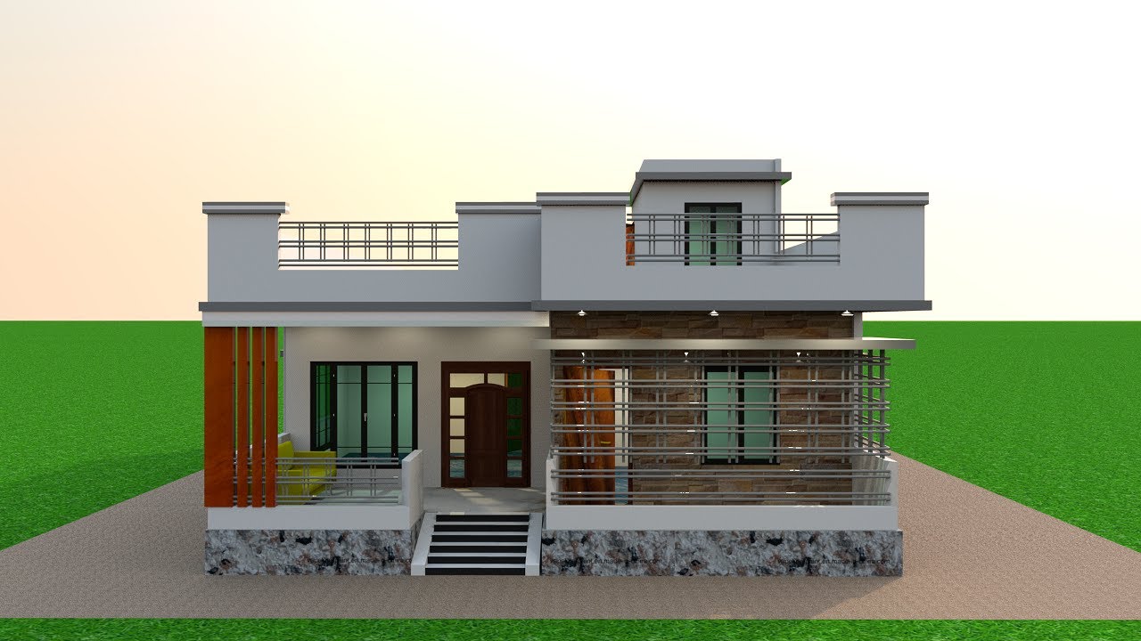House Design Idea Under 1800 sqft