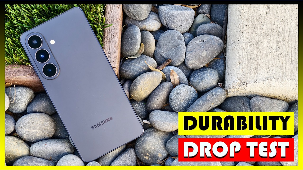 Тест на прочность и устойчивость к падениям Samsung Galaxy S26