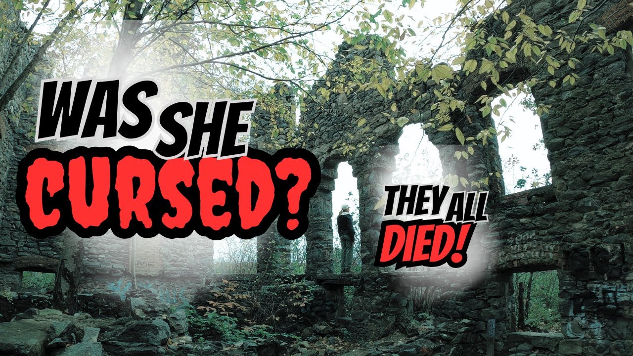 They All Died Tragically! Ghostly Remains of the Van Slyke Castle in Ramapo Mountain State Forest.