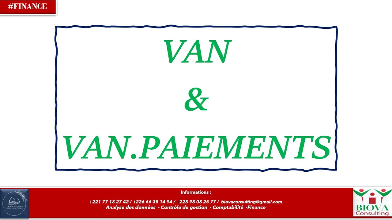 Astuce Finance _VAN & VAN PAIEMENTS