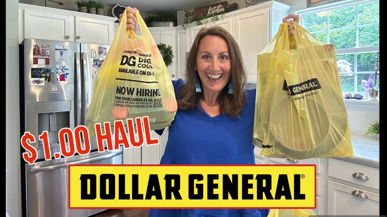 $1.00 DOLLAR GENERAL HAUL | New Summer Collection For Only $1.00 🍔🌭🍦🍉