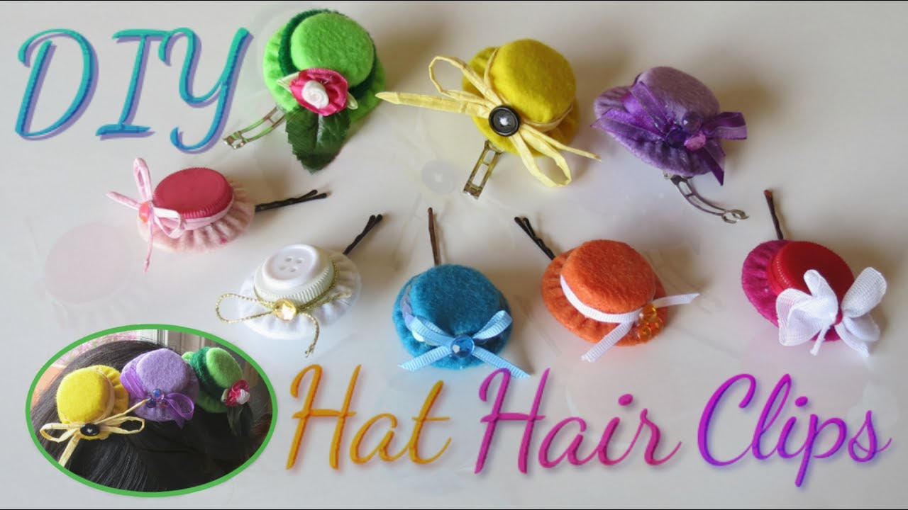 DIY Hair Clip Accessories Made out of Bottle Caps|Cute and Fancy