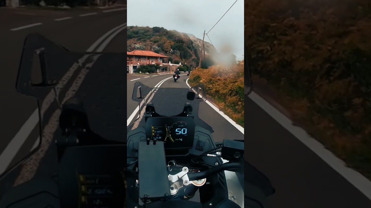 Riding in the rain 🌧️ Voge 525 DSX.    