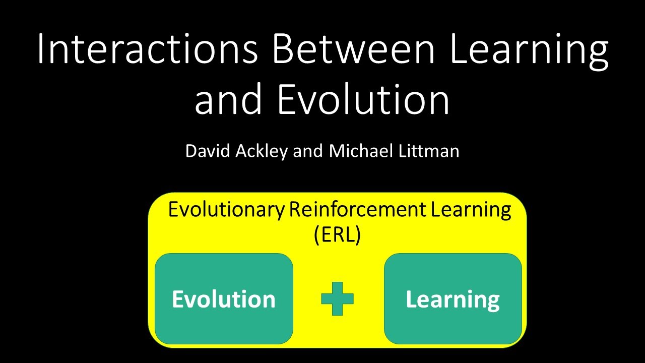 Evolutionary Reinforcement Learning: Interactions Between Learning and Evolution