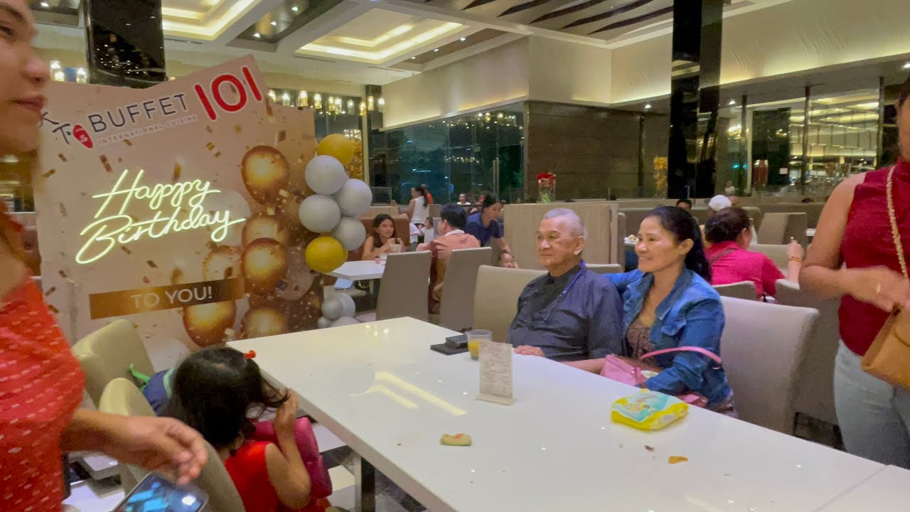 Exploring One of Cebu's BIGGEST buffet - Buffet 101's For Lav's Birthday