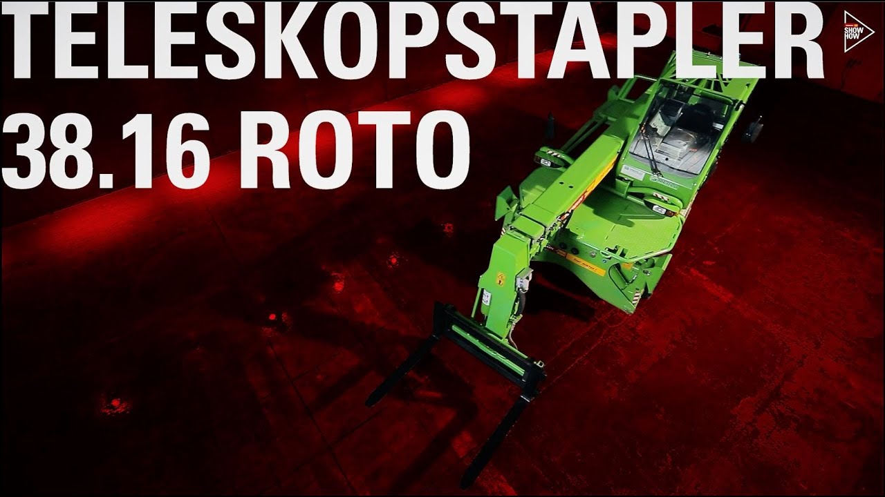 Bedienungsanleitung Teleskopstapler Merlo 38.16 ROTO – Zeppelin Rental SHOW HOW