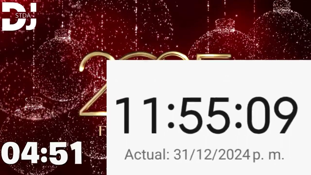 Conteo Regresivo Fin De Año 2024 | Bienvenido 2025 (ULTIMOS 15 MINUTOS) | DJ STDA