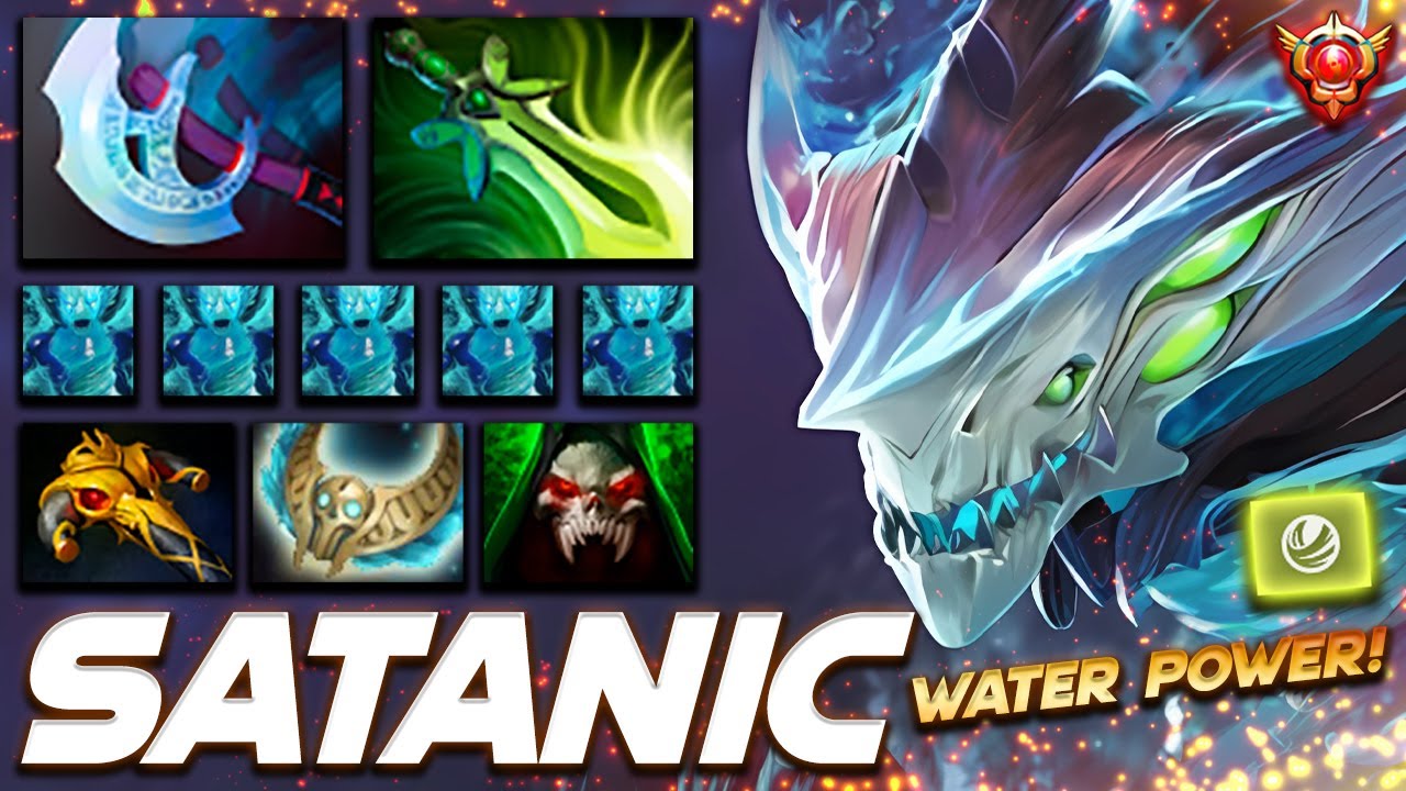 Satanic Morphling Water Power - Dota 2 Pro Gameplay [Watch & Learn]