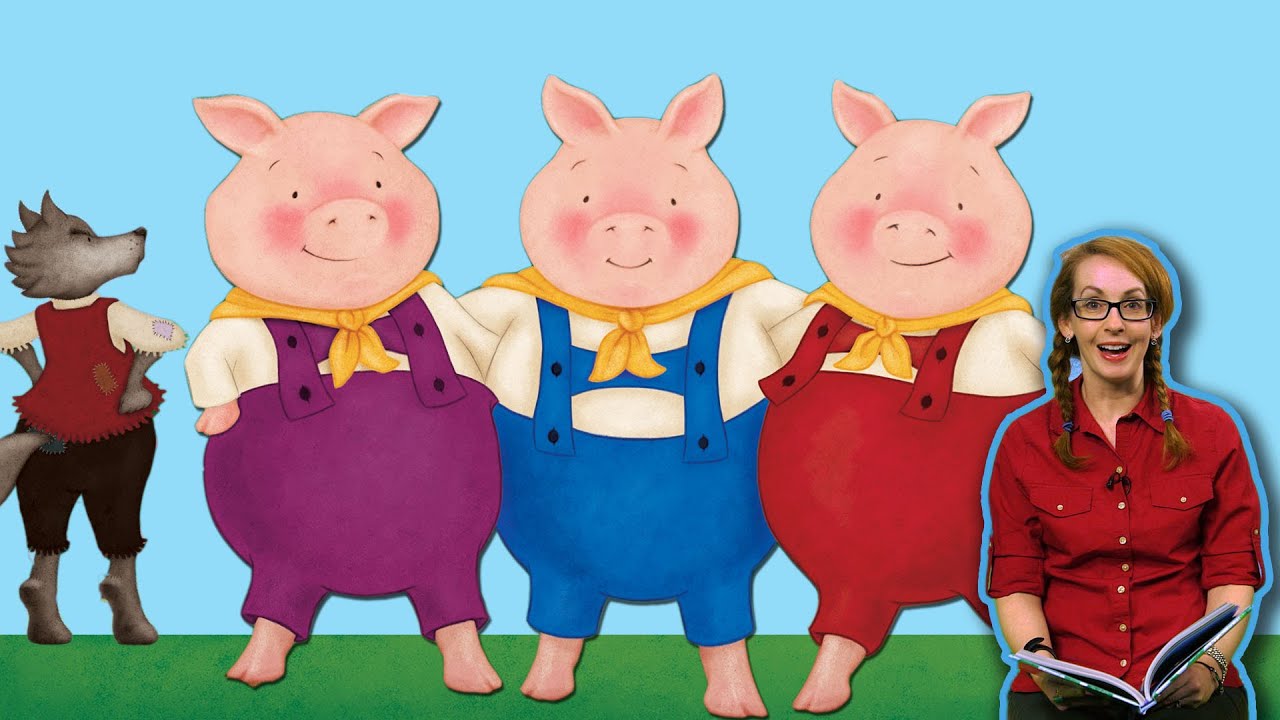 The Three Little Pigs | Fairy Tale for Children read by Jen Howze | Story Time